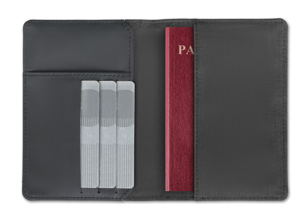 SHIELDOC – 2 Tone passport holder – item picture back