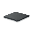 SLATE4 – Slate coasters with EVA bottom – item picture side
