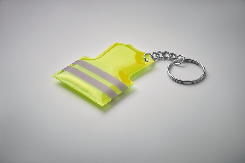 VISIBLE RING – Key ring with reflecting vest – item ambiant picture