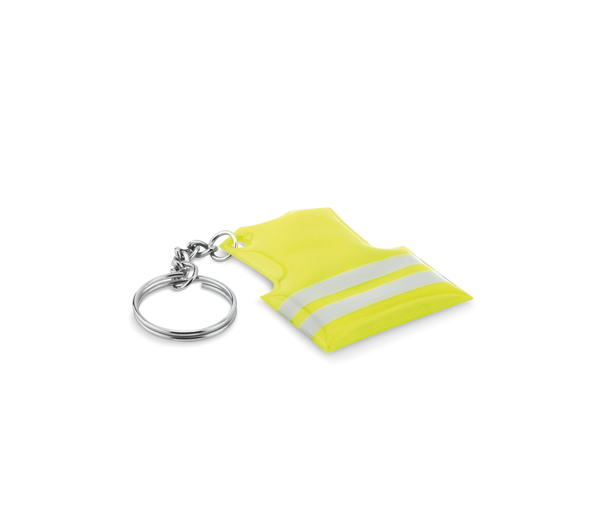 VISIBLE RING – Key ring with reflecting vest – item picture back