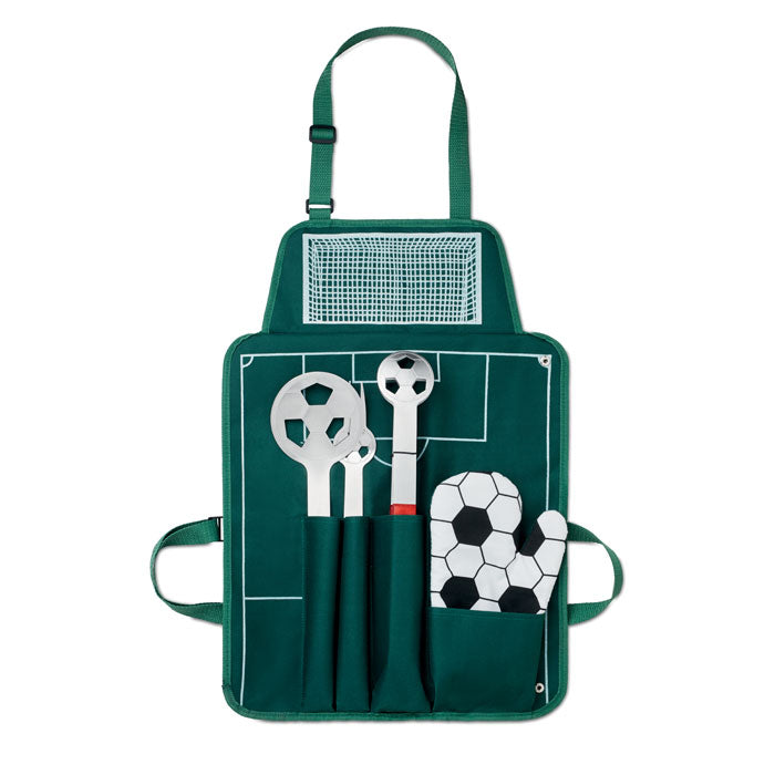 DONAU BALLY – Football BBQ set – Green