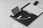 POWERNOTY – A5 folder with power bank – item detail picture