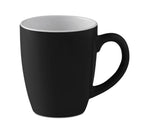 COLOUR TRENT – Ceramic coloured mug 290 ml – Black