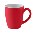 COLOUR TRENT – Ceramic coloured mug 290 ml – Red