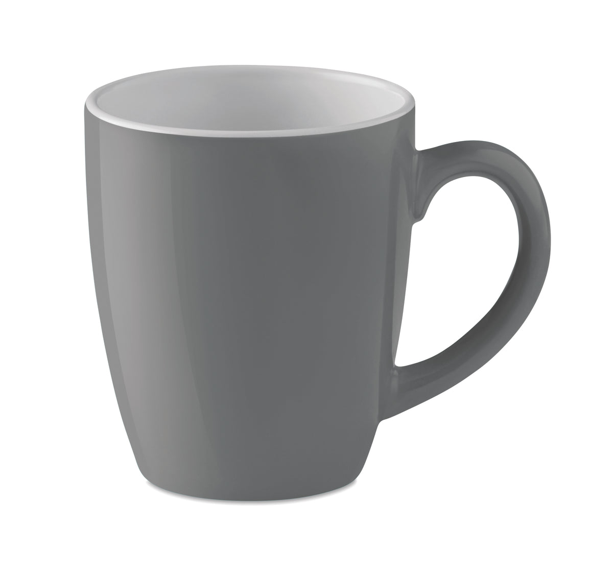COLOUR TRENT – Ceramic coloured mug 290 ml – Grey