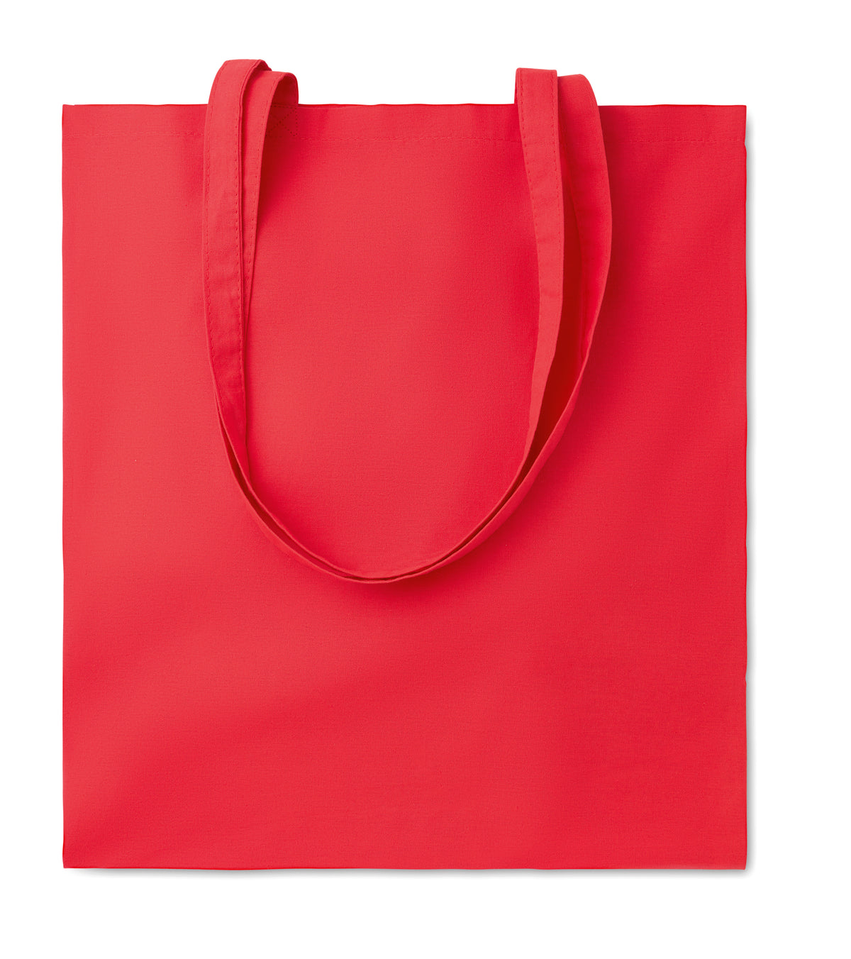 COTTONEL COLOUR + – 140gr/m² cotton shopping bag – Red