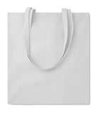COTTONEL COLOUR + – 140gr/m² cotton shopping bag – White