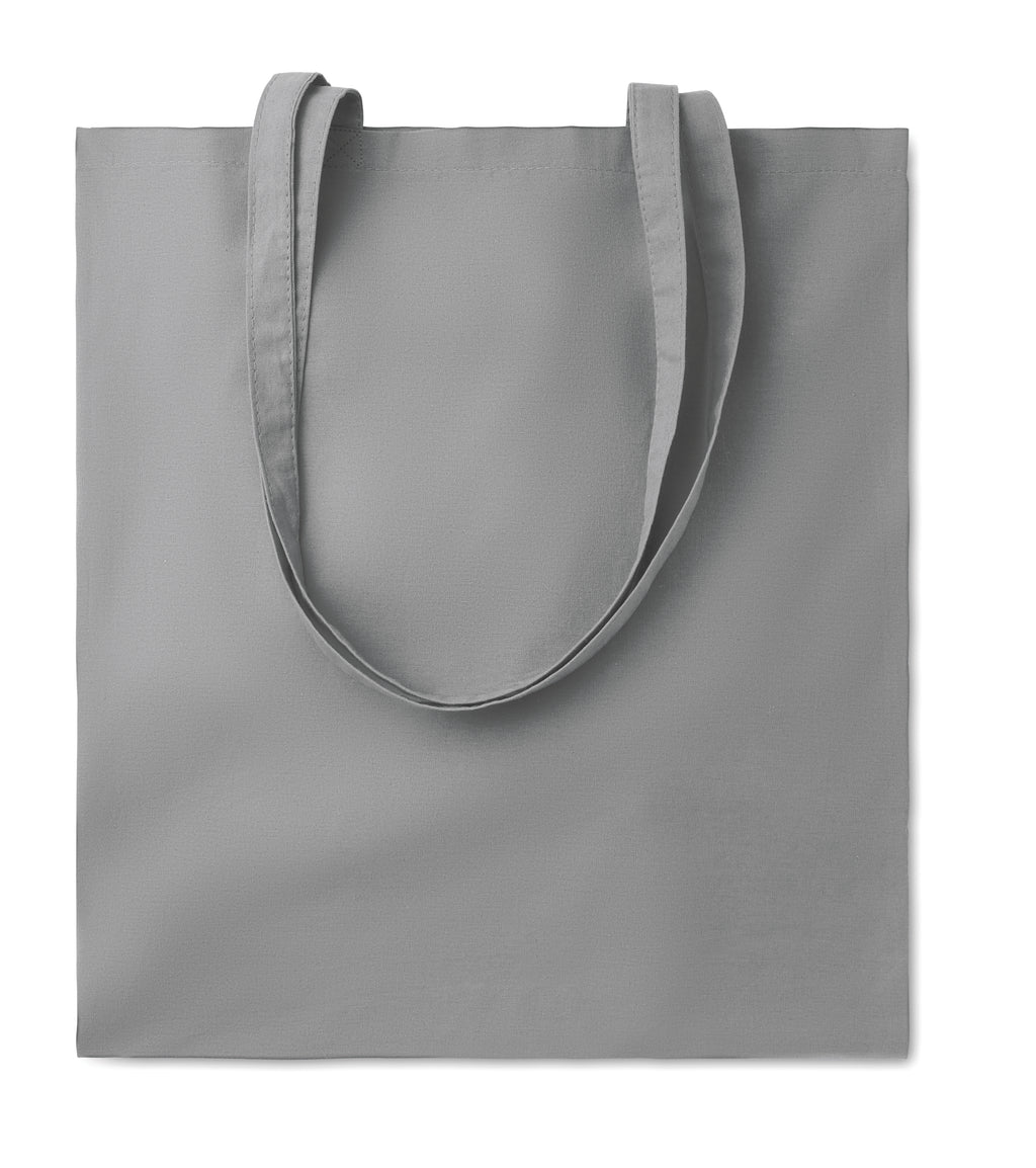 COTTONEL COLOUR + – 140gr/m² cotton shopping bag – Grey