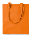 COTTONEL COLOUR + – 140gr/m² cotton shopping bag – Orange