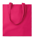 COTTONEL COLOUR + – 140gr/m² cotton shopping bag – Fuchsia