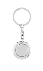 FLAT RING – Key ring with token – item picture back