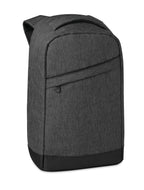BERLIN – 2 tone backpack incl USB plug – item detail picture