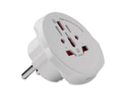 SKROSS – World to EU. 3-pole – White
