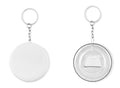 PIN FLASK – Key ring with bottle opener – Matt Silver