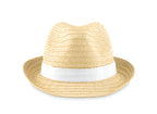 BOOGIE – Paper straw hat – White
