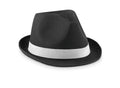 WOOGIE – Coloured polyester hat – Black