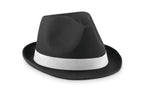 WOOGIE – Coloured polyester hat – Black