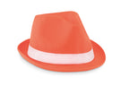 WOOGIE – Coloured polyester hat – Orange