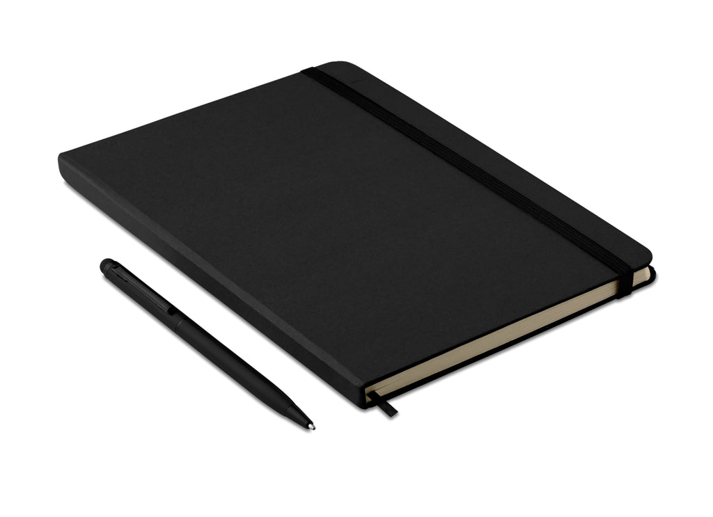 NEILO SET – A5 notebook w/stylus 72 lined – item picture back