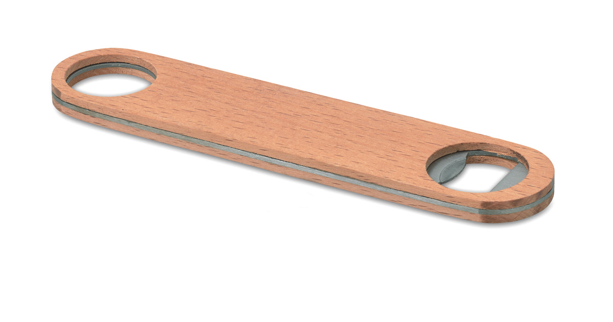 CANOPY – Wooden bottle opener – item picture side