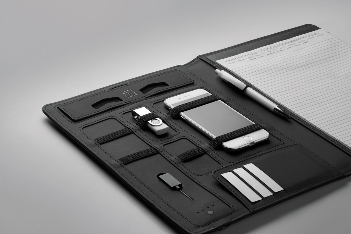 SMARTFOLDER – A4 folder w/wireless charger5W – item detail picture