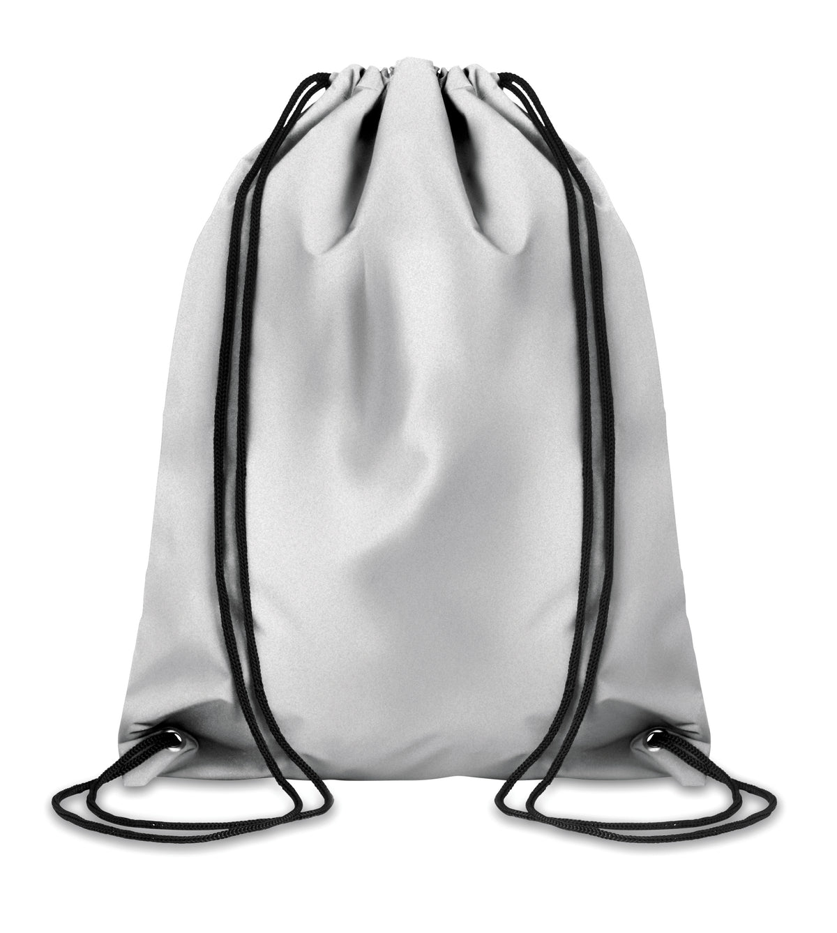 SHOOP REFLECTIVE – Reflective drawstring bag – Silver