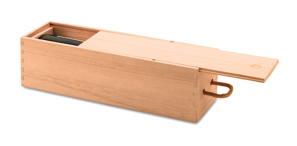 VINBOX – Wooden wine box – item picture open