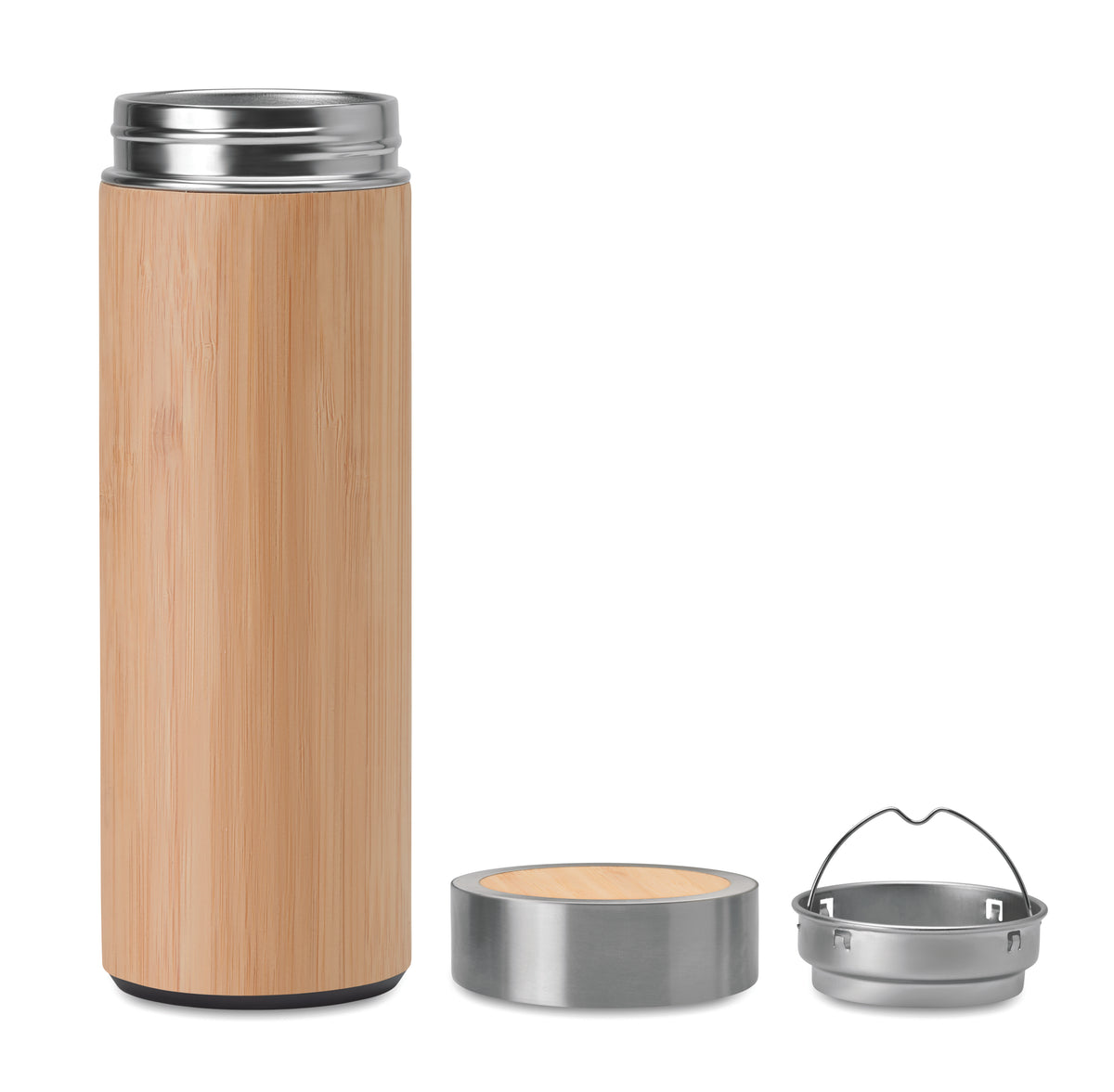 BATUMI – Double wall bamboo flask 400ml – item detail picture