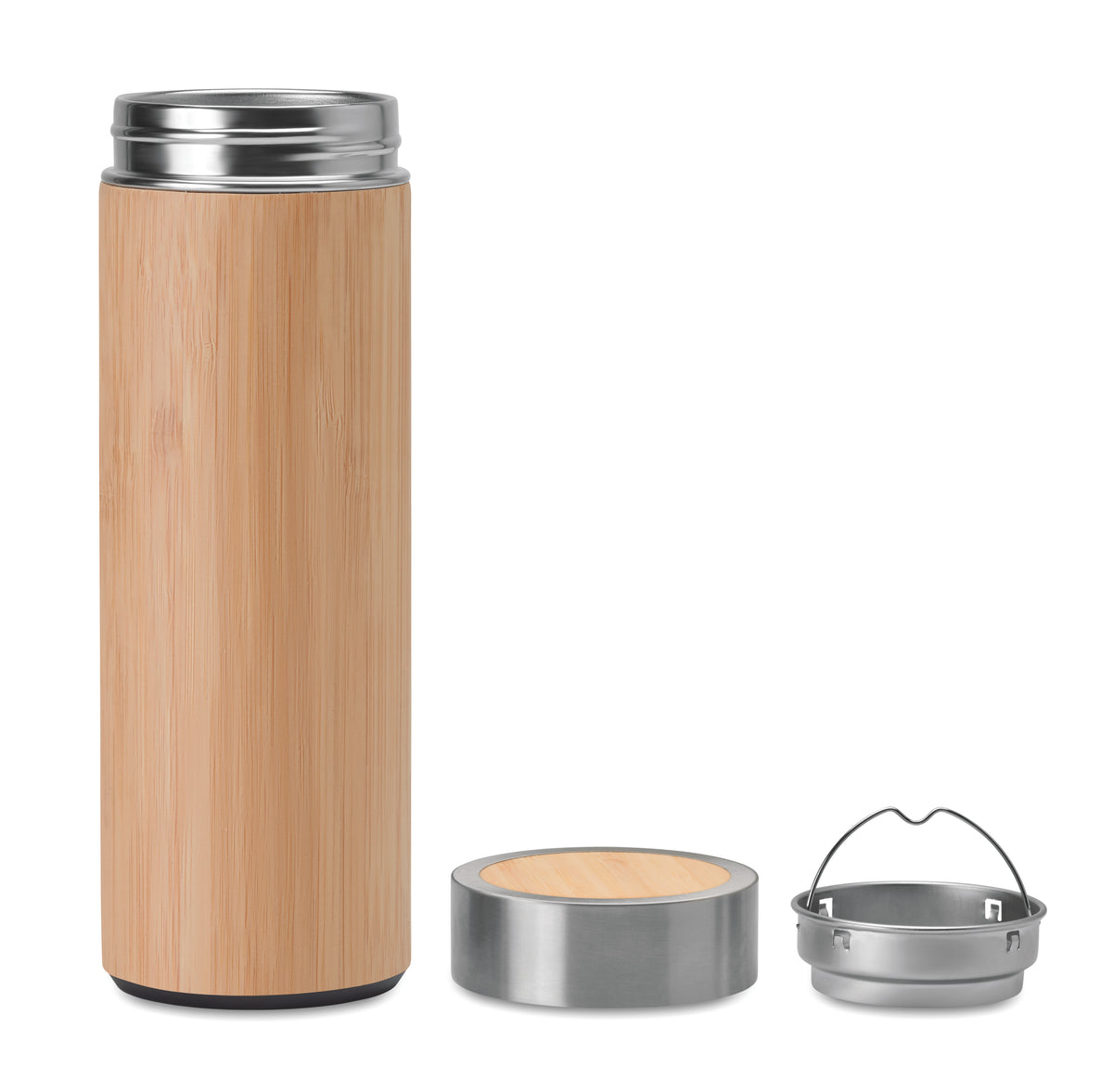 BATUMI – Double wall bamboo flask 400ml – item picture back