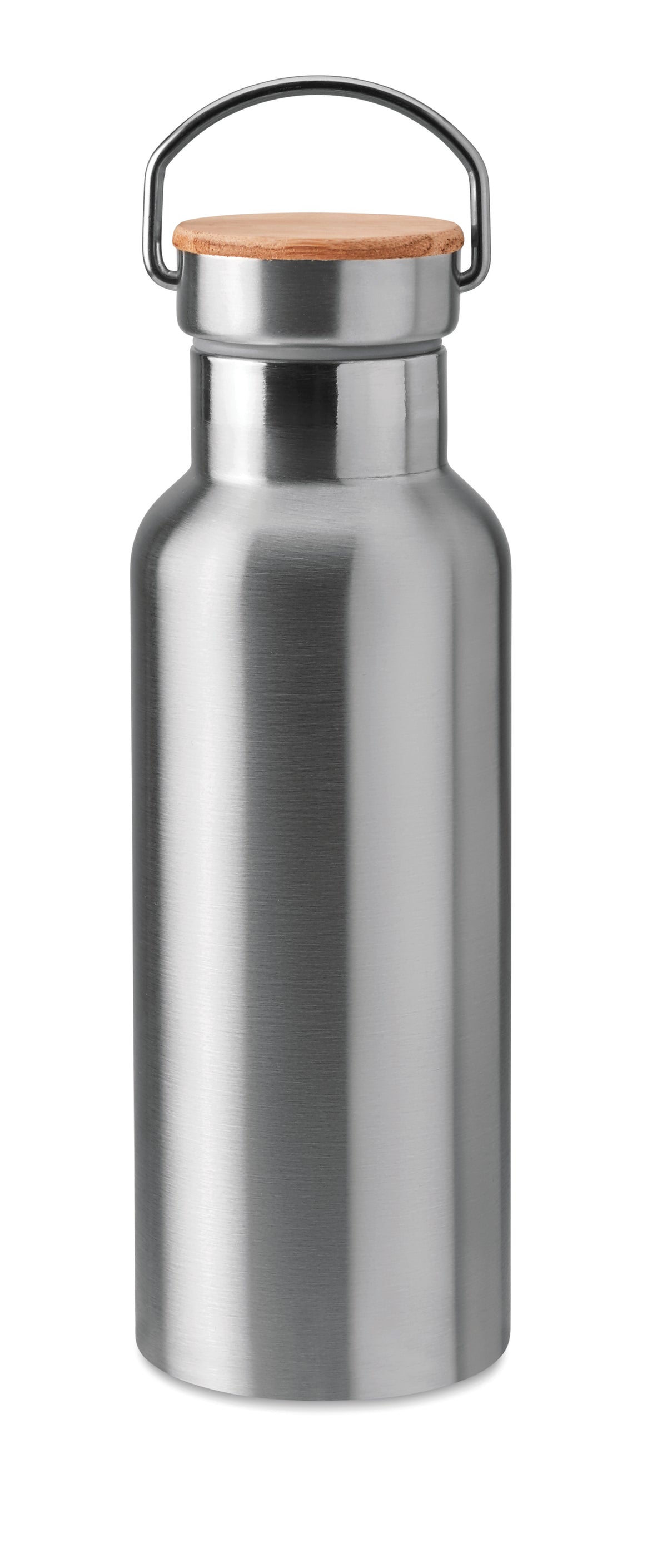 HELSINKI – Double wall flask 500 ml – Matt Silver