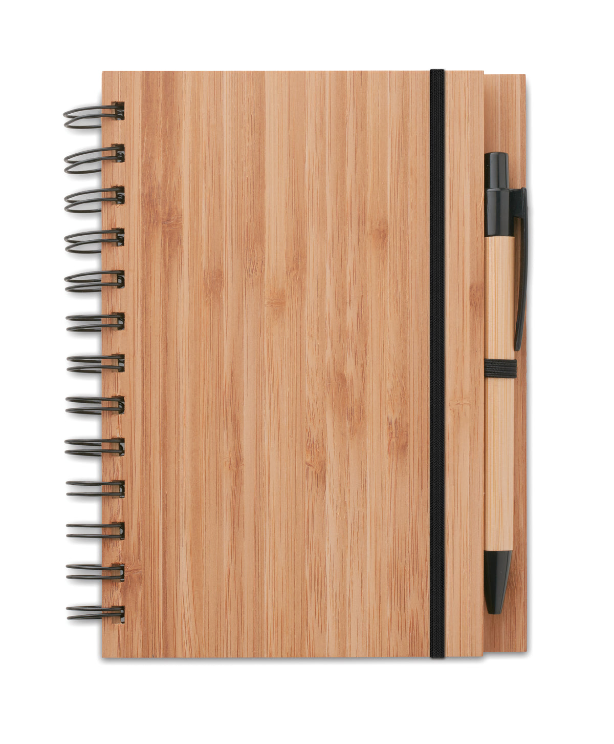 BAMBLOC – Bamboo notebook with pen lined – Wood