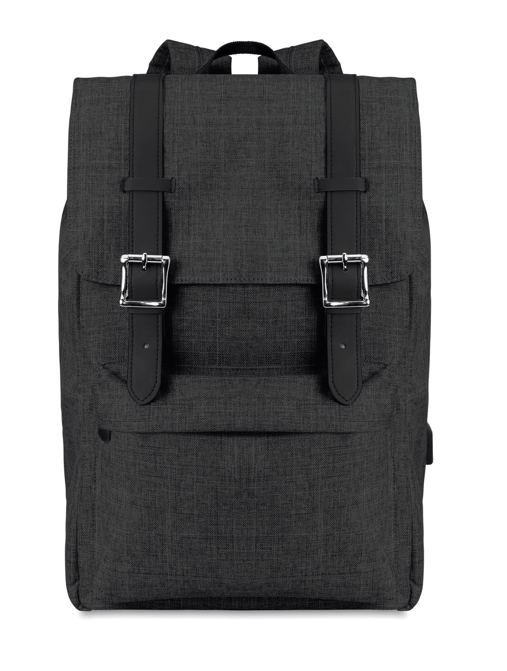 RIGA – Backpack in 600D polyester – Black