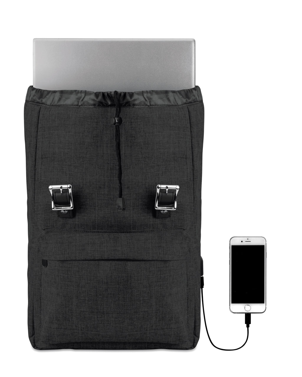 RIGA – Backpack in 600D polyester – item picture back