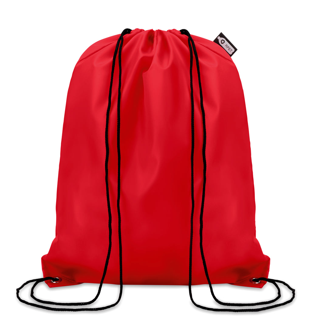 SHOOPPET – 190T RPET drawstring bag – Red