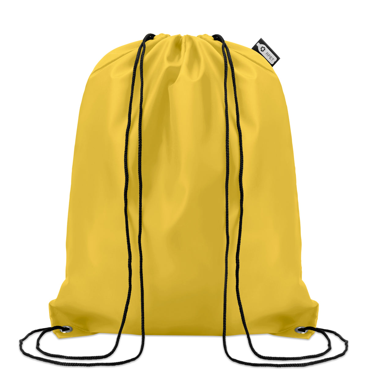 SHOOPPET – 190T RPET drawstring bag – Yellow