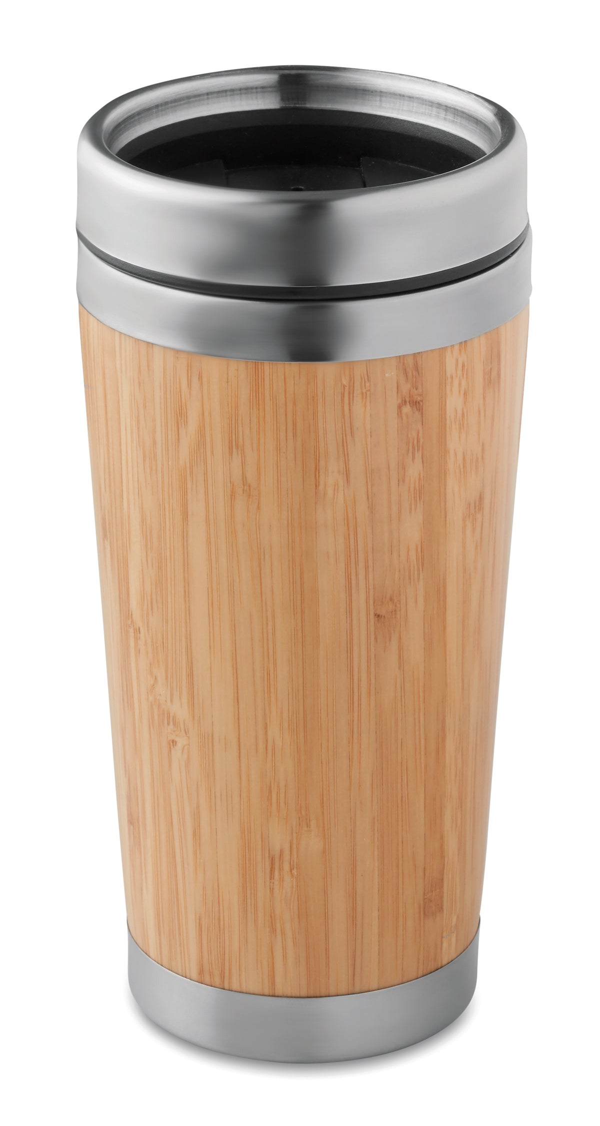 RODEODRIVE+ – Double wall bamboo flask 400ml – Wood