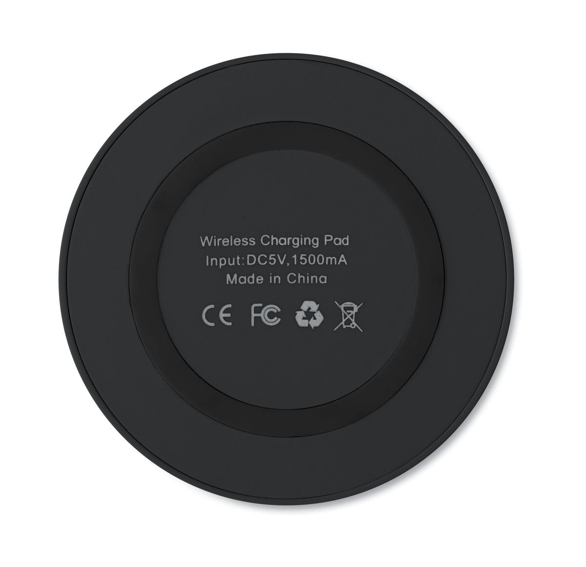 WIRELESS PLATO – Small wireless charger 5W – item picture back