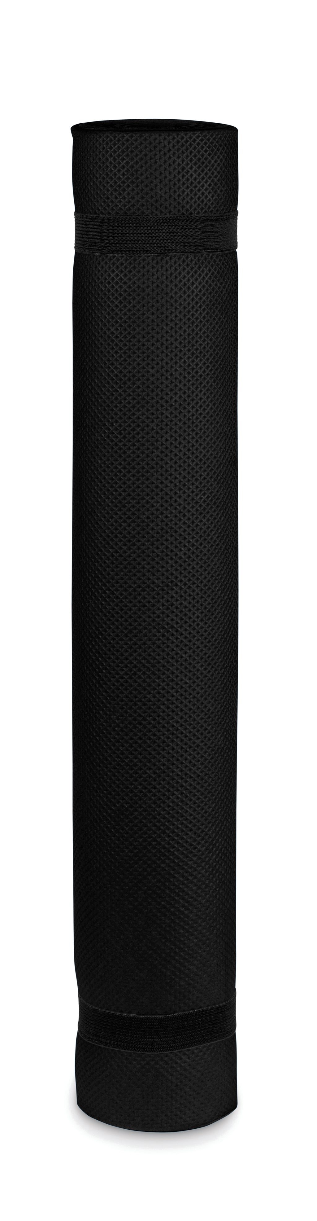YOGI – Yoga mat EVA 4.0 mm with pouch – Black