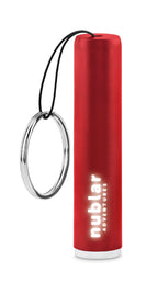 SANLIGHT – Plastic light up logo torch – Red