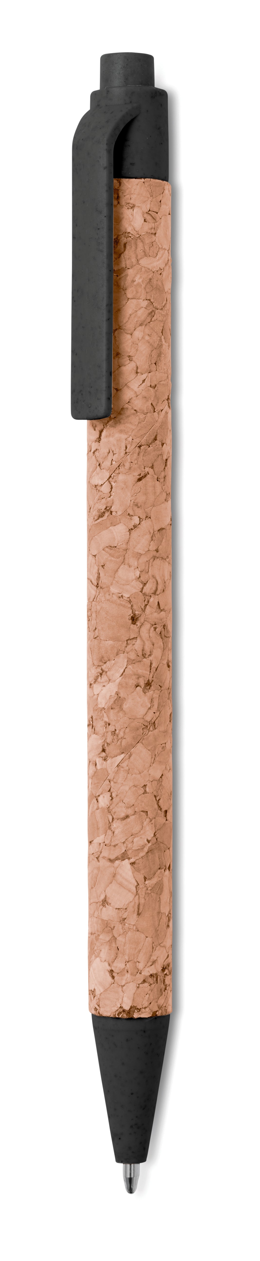 MONTADO – Cork/ Wheat Straw/ABS ball pen – item picture back