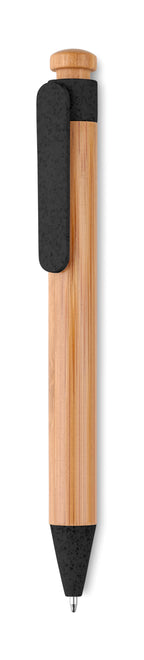 TOYAMA – Bamboo/Wheat-Straw ABS ball pen – item picture back