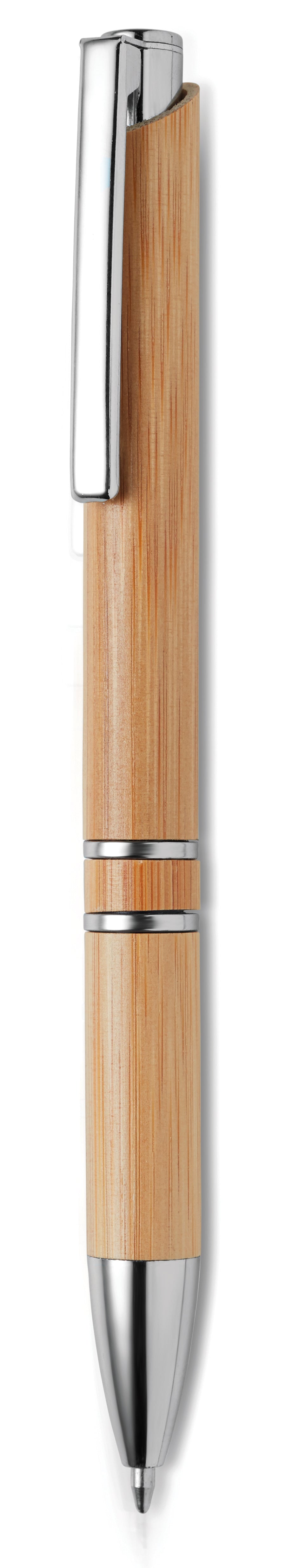 BERN BAMBOO – Bamboo automatic ball pen – item picture back