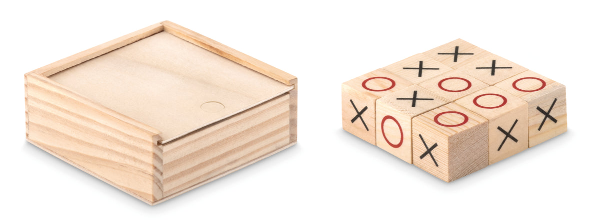 TIC TAC TOE – Wooden tic tac toe – Wood