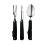 3 SERVICE – 3-piece camping utensils set – item detail picture
