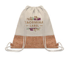 ILLA – 160gr/m² cotton drawstring bag – item picture printed