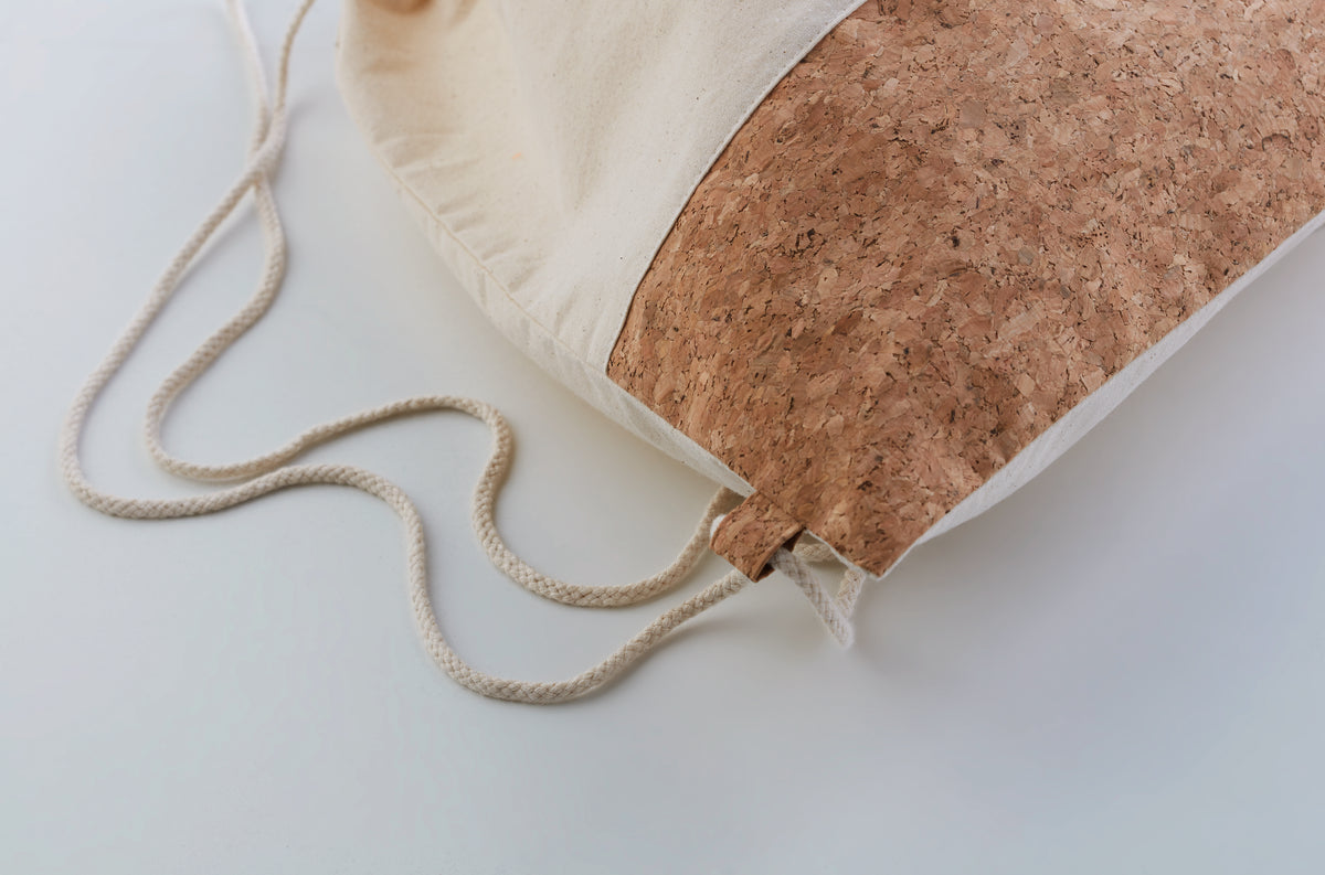 ILLA – 160gr/m² cotton drawstring bag – item picture side