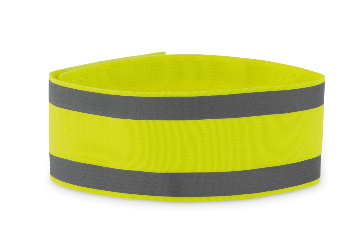 VISIBLE ME – Sports armband in lycra – Neon Yellow