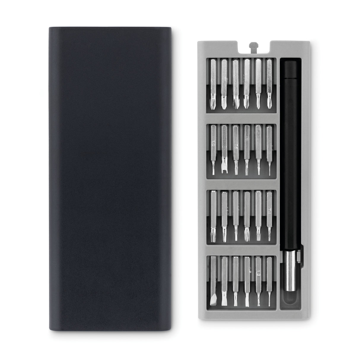 TOOLBOX – 24 screwdriver set in case – item picture side