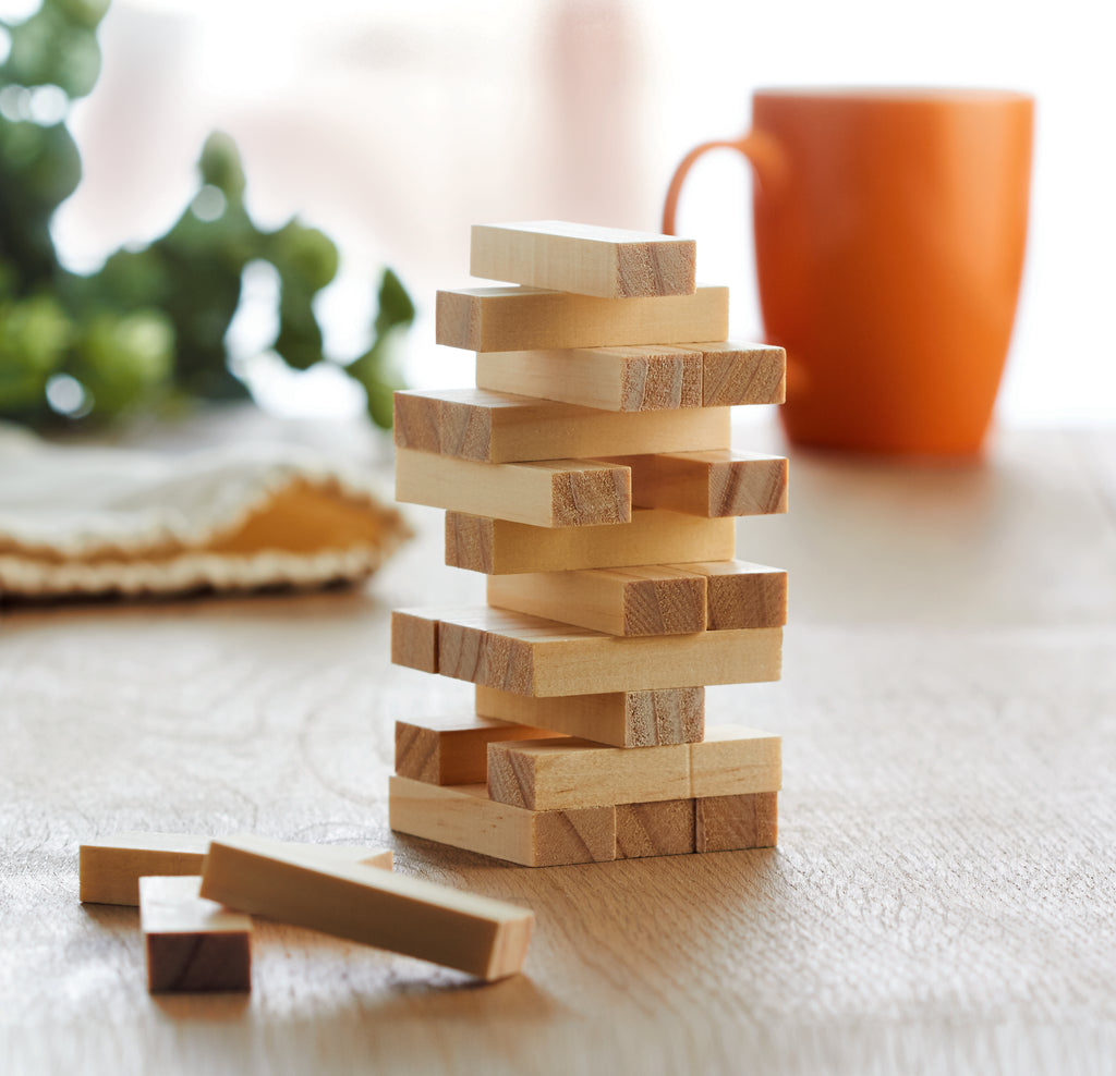 PISA – Tower game in cotton pouch – item ambiant picture