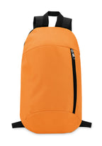 TIRANA – Backpack with front pocket – Orange